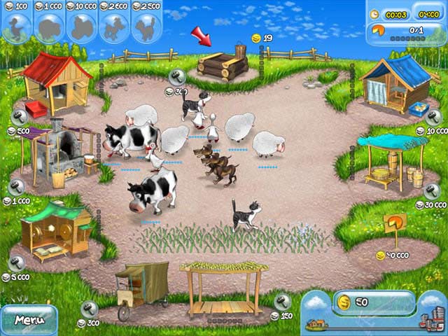 Farm Frenzy game screenshot - 1