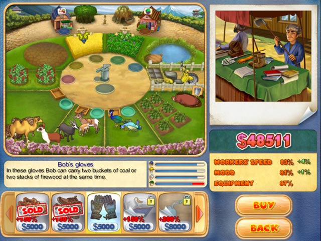 Farm Mania: Hot Vacation game screenshot - 3