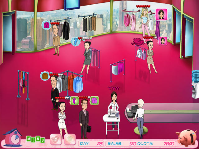 Fashion Boutique game screenshot - 1