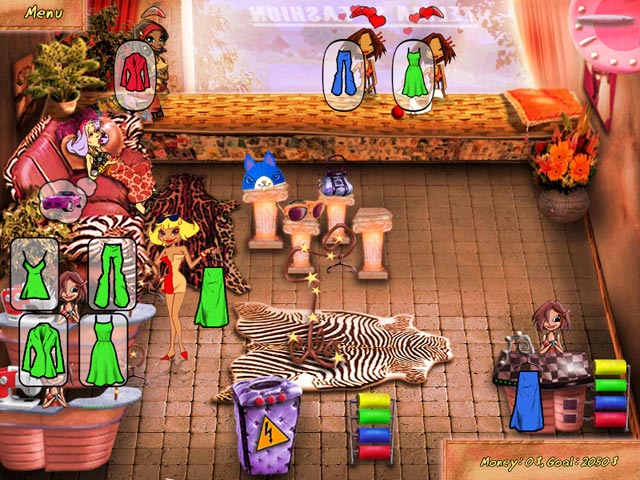 Fashion Rush game screenshot - 2