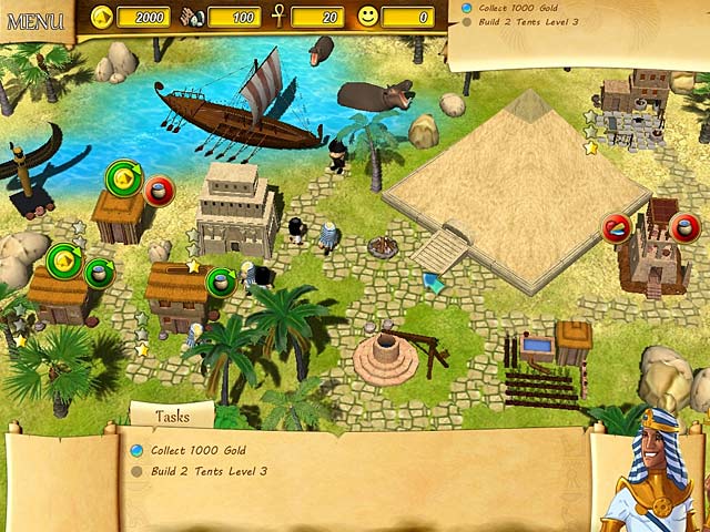 Fate of The Pharaoh game screenshot - 1