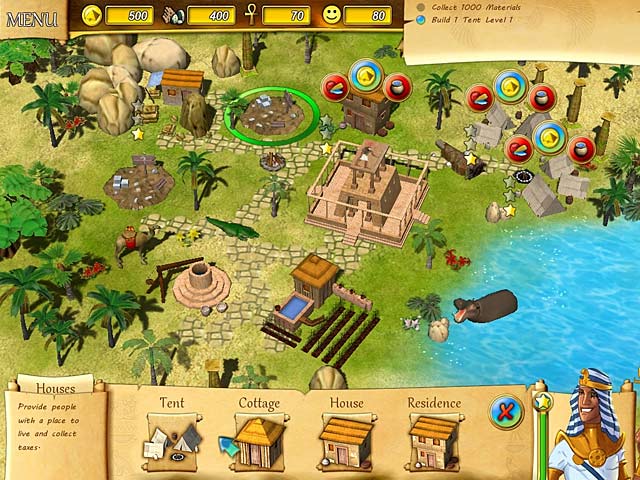 Fate of The Pharaoh game screenshot - 2