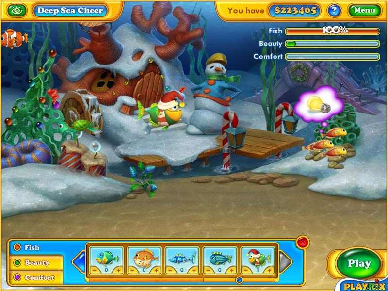 Fishdom: Frosty Splash game screenshot - 2