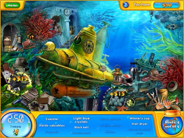 Fishdom H2O: Hidden Odyssey game screenshot - 1