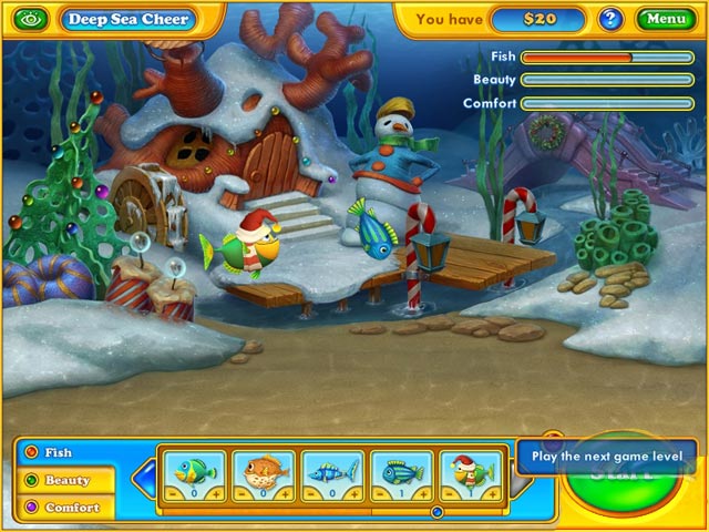 Fishdom: Seasons Under the Sea game screenshot - 2