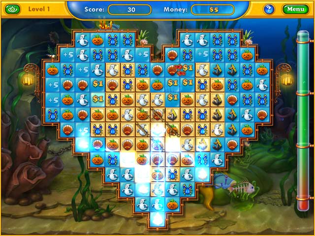 Fishdom - Spooky Splash game screenshot - 1