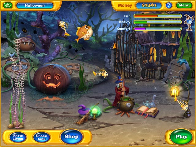 Fishdom - Spooky Splash game screenshot - 2