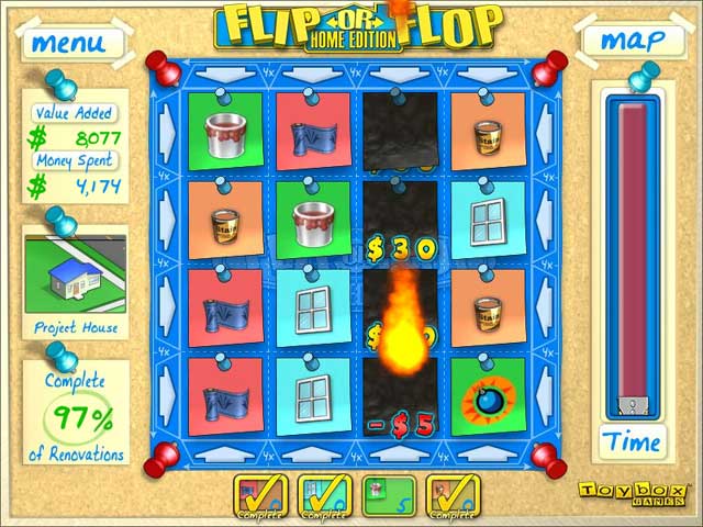 Flip or Flop game screenshot - 1