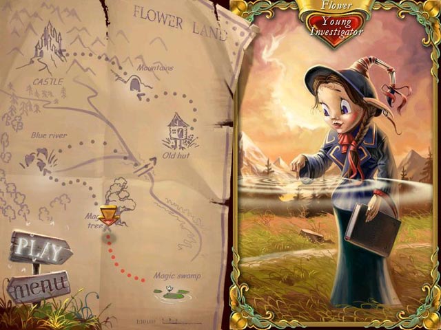 Flower Quest game screenshot - 2