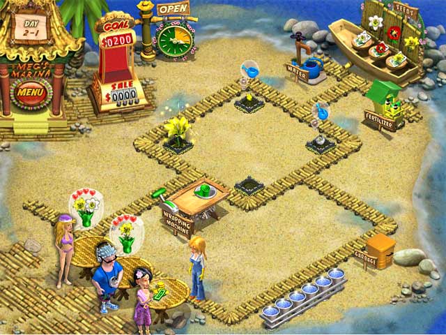 Flower Shop: Big City Break game screenshot - 1