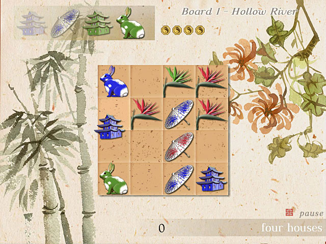 Four Houses game screenshot - 3