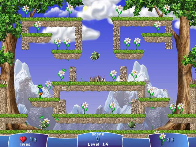 Froggy's Adventures game screenshot - 1