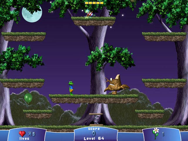 Froggy's Adventures game screenshot - 2
