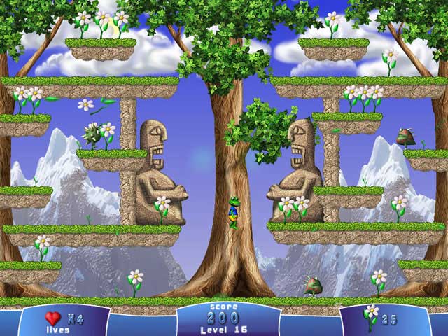 Froggy's Adventures game screenshot - 3