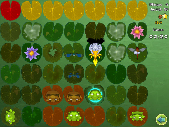 Frogs vs Storks game screenshot - 2