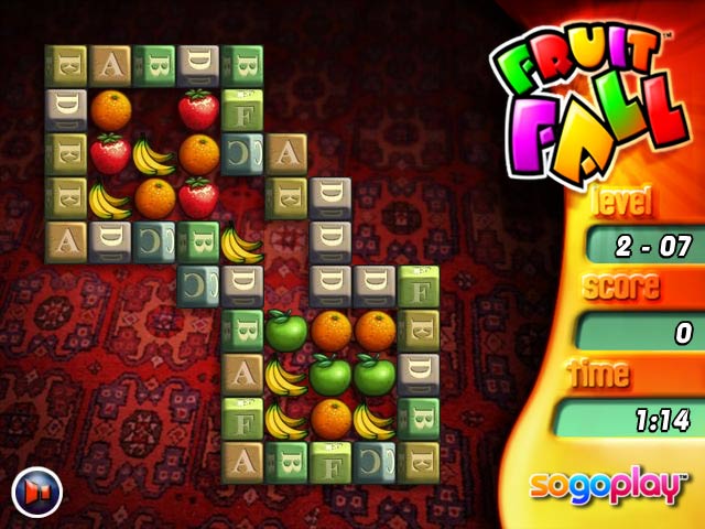 Fruit Fall game screenshot - 1