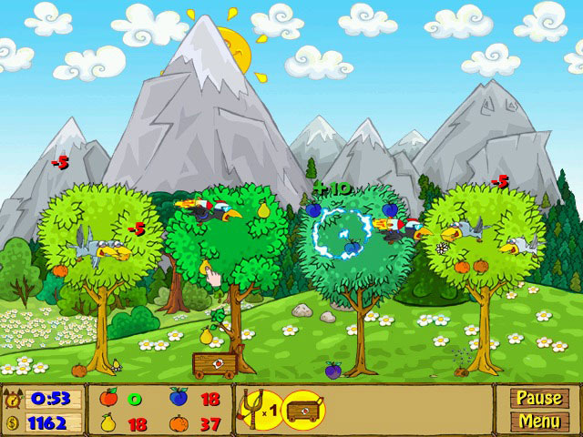 Fruity Garden game screenshot - 2