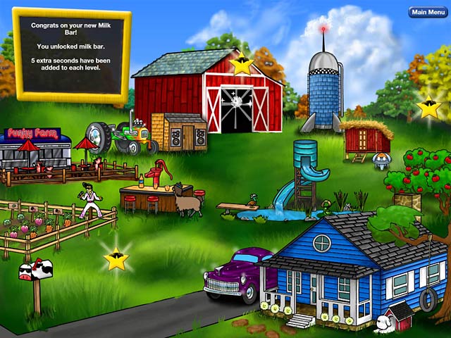 Funky Farm 2 game screenshot - 2