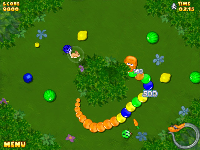 Funky Python game screenshot - 2
