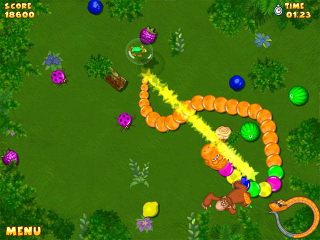 Funky Python game screenshot - 3