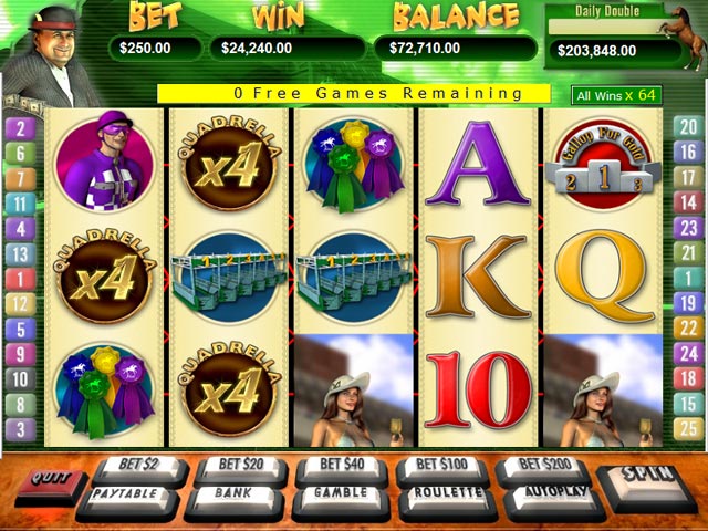 Gallop for Gold game screenshot - 1