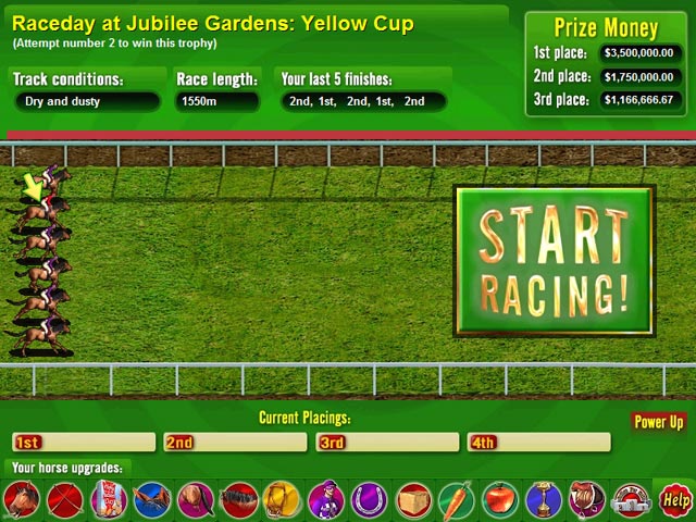 Gallop for Gold game screenshot - 2