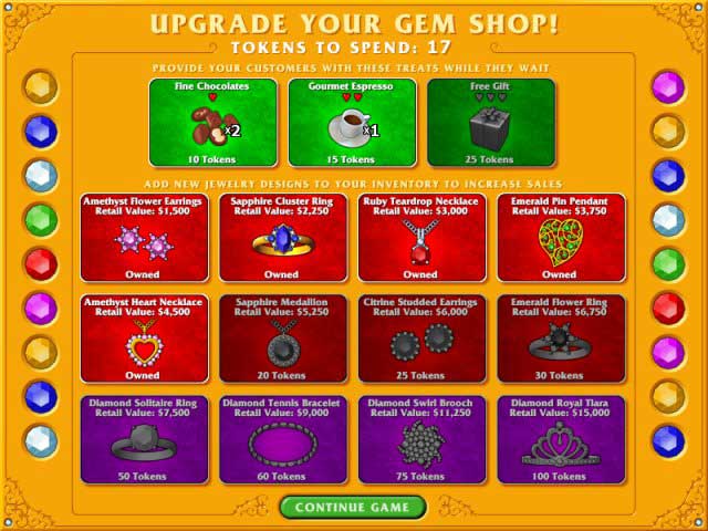 Gem Shop game screenshot - 1
