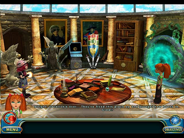 Schoolmates: The Mystery of the Magical Bracelet game screenshot - 2