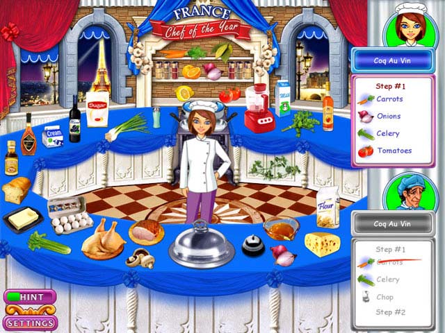 Go-Go Gourmet: Chef of the Year game screenshot - 1