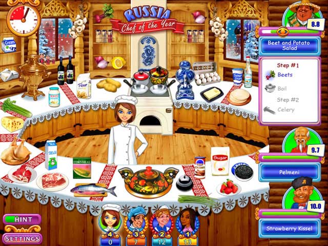Go-Go Gourmet: Chef of the Year game screenshot - 2