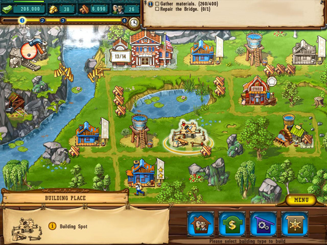 The Golden Years: Way Out West game screenshot - 1