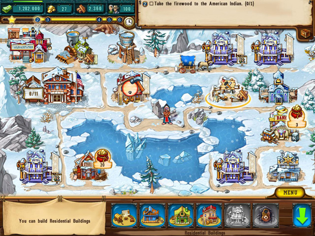 The Golden Years: Way Out West game screenshot - 2