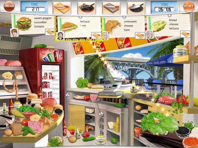 Gourmania game screenshot - 1
