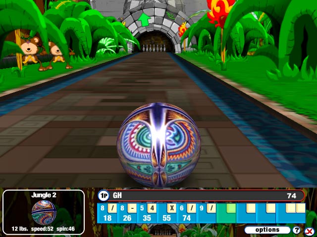 Gutterball 2 game screenshot - 1