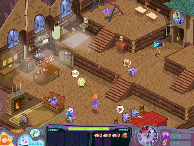 Gwen the Magic Nanny game screenshot - 2