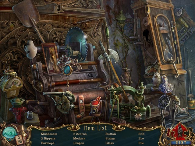 Haunted Legends: The Queen of Spades game screenshot - 2
