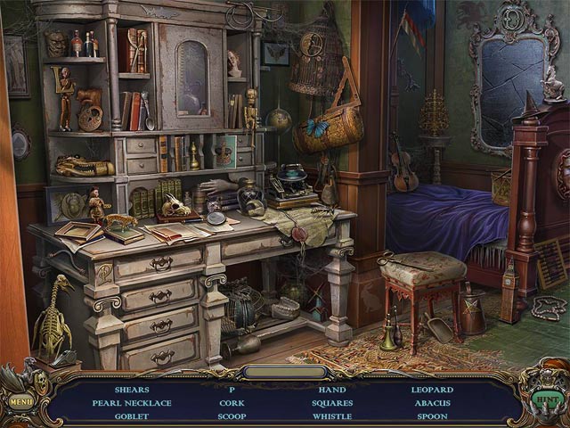 Haunted Manor: Queen of Death Collector's Edition game screenshot - 1