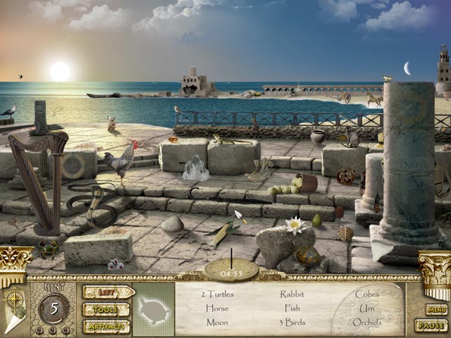 National Georgaphic Games: Herod's Lost Tomb game screenshot - 1