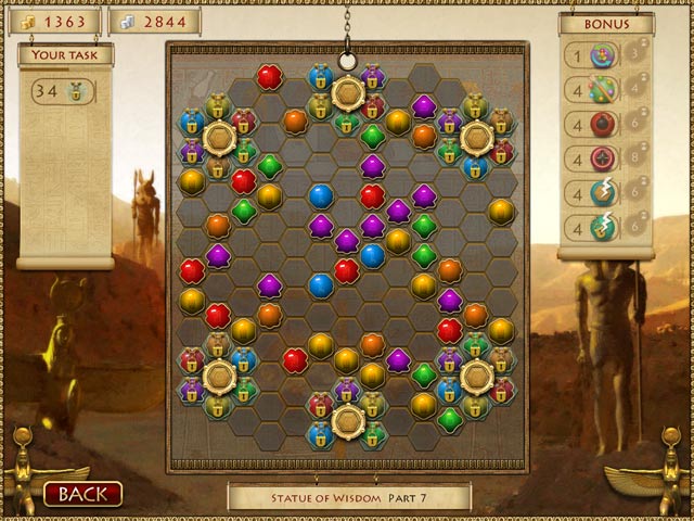 Hexus game screenshot - 2