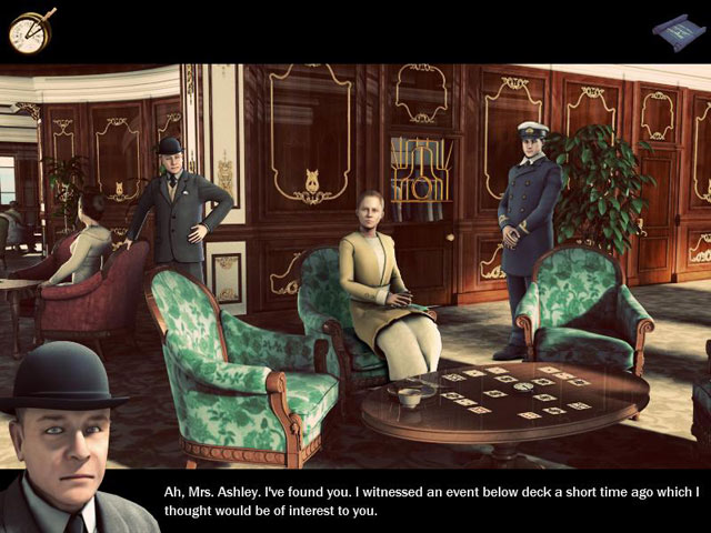 Hidden Mysteries: The Fateful Voyage - Titanic game screenshot - 1
