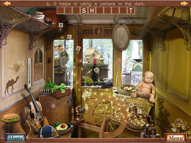 Hidden Object Crosswords game screenshot - 3