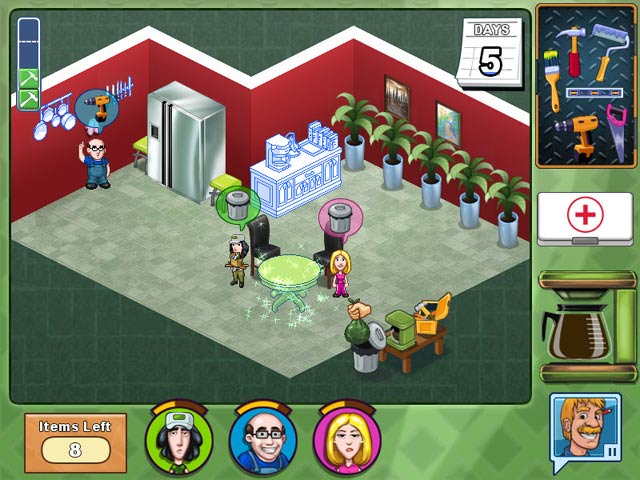 Home Sweet Home 2: Kitchens and Baths game screenshot - 1