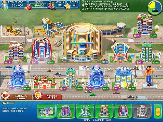 Hotel Mogul: Las Vegas game screenshot - 2