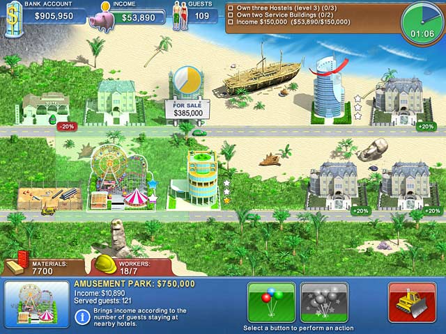 Hotel Mogul game screenshot - 1