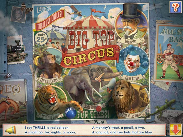 I Spy: Fun House game screenshot - 1