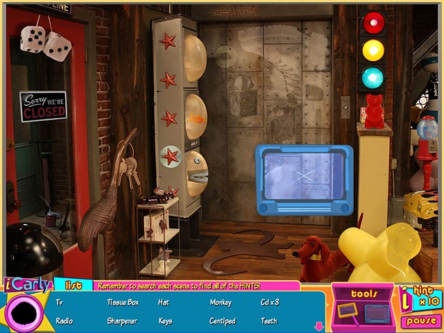 iCarly: iDream in Toon game screenshot - 2