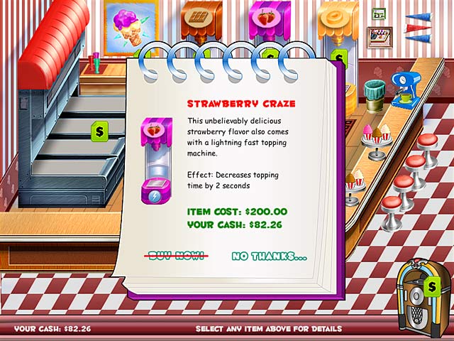 Ice Cream Craze game screenshot - 2