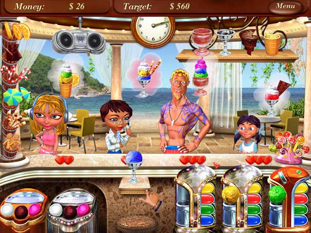 Ice Cream Mania game screenshot - 1