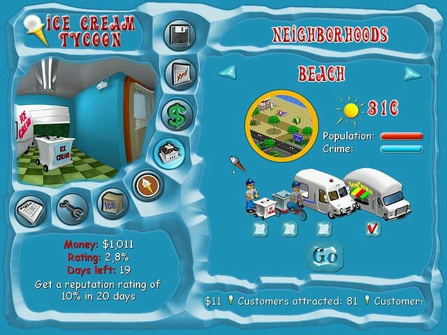 Ice Cream Tycoon game screenshot - 3