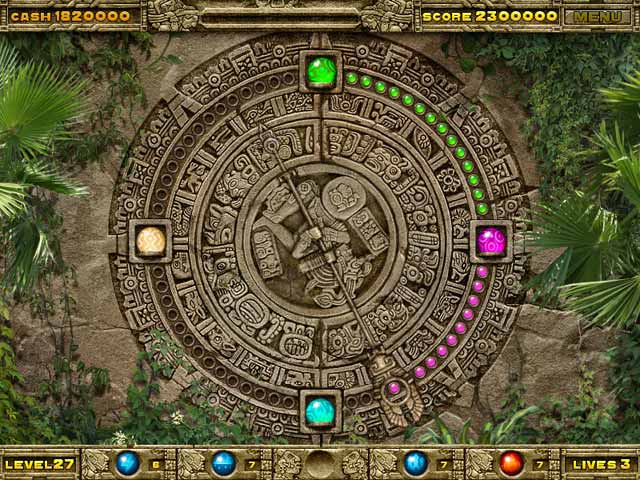 Inca Ball game screenshot - 2